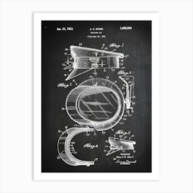 Police Uniform Cap Hat Patent Print Police Hat Cop Hat Cop Uniform Police Patent Patent Art Policeman Print Patent Cp5931 Art Print