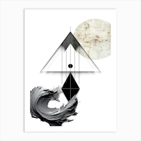 Poster Abstract Illustration Art 08 Art Print