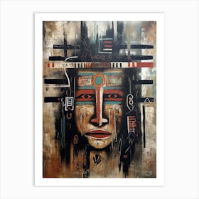 Sacred Trails: Mapping Indigenous Stories in Art Art Print