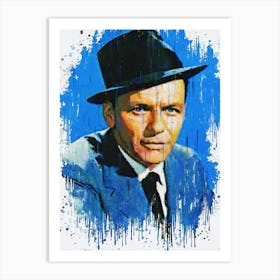 Frank Sinatra Potrait Art Print