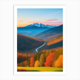 Autumn Landscape 1 Art Print