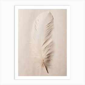 White Feather 3 Art Print