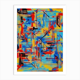 Abstract Painting, Abstract Art, Abstract Painting, Abstract Painting, Abstract Painting, Abstract Painting, Abstract Painting 2 Art Print