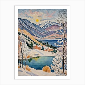 Winter Morning no2 Art Print