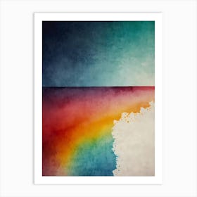 Abstract Watercolor Painting 8 Art Print