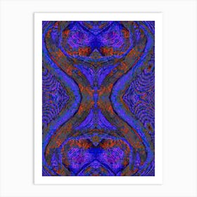 Psychedelic Abstract Painting 2 Art Print