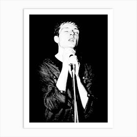 Ian Curtis Joy Division 6 Art Print