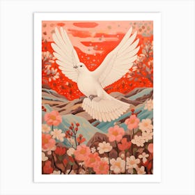 Pigeon 1 Detailed Bird Painting Art Print