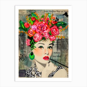 Audrey Hepburn Art Print