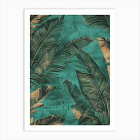 Tropical Leaves 51 Art Print