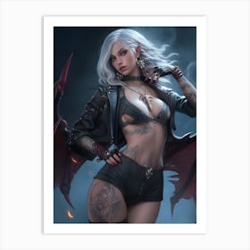 Sexy Devil Art Print