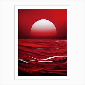 Sunset Canvas Print Art Print