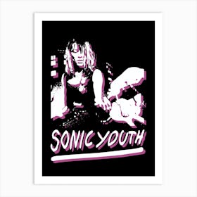 Sonic Youth kim gordon Art Print