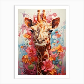 Giraffe Art Print