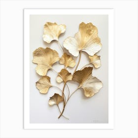 Ginkgo Leaf Wall Art 3 Art Print