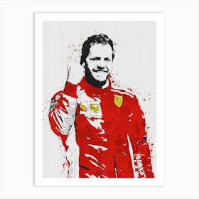 Sebastian Vettel Art Print