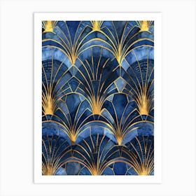 Deco Pattern Art Print