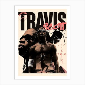 Travis Scott 19 Art Print