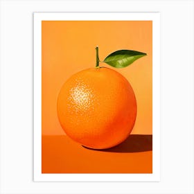 Orange Art Print