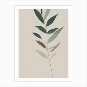 Neem Herb Simplicity Art Print