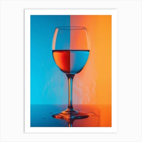 Glass Of Wine 5 Art Print