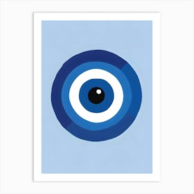 Evil Eye Art Print