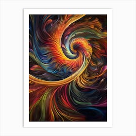 Abstract Painting 911 Art Print