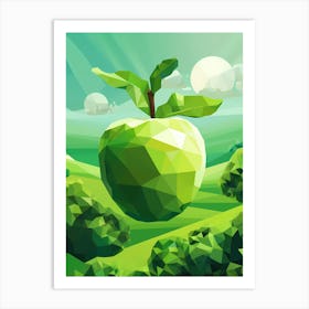 Apple In The Sky 1 Art Print