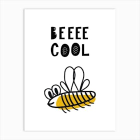 Bee Cool Pop Art Print
