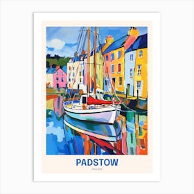 Padstow England 5 Uk Travel Poster Art Print