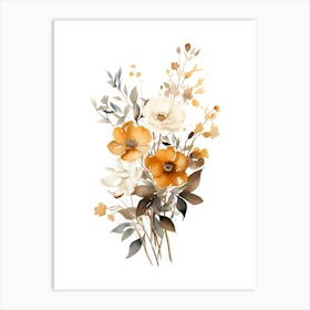 Floral Bouquet 3 Art Print