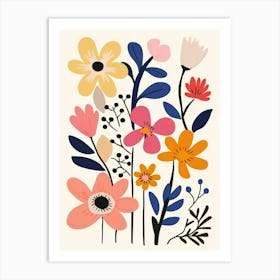 Floral Print 3 Art Print