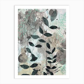 Green Leaves Art Print