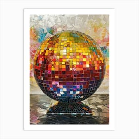 Disco Ball 8 Art Print