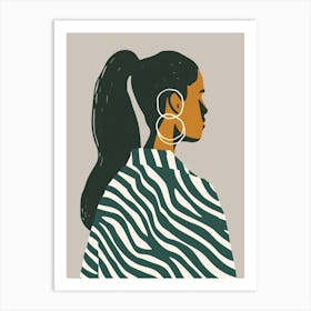 Illustration Of A Woman 24 Art Print