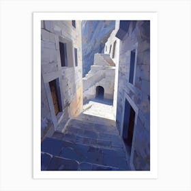 Aegean City 1 Art Print