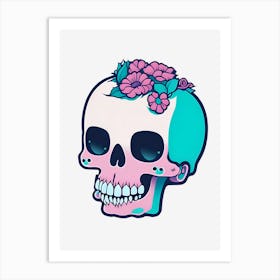 Day Of The Dead Skull 1 Art Print