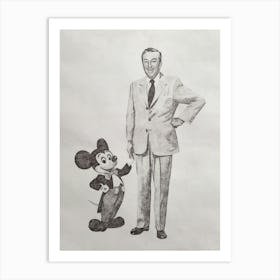 Mickey Mouse (2) Art Print