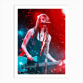 Avril Lavigne 12 Art Print