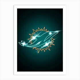 Miami Dolphins 1 Art Print