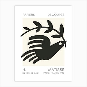 Dove By Matisse 2 Art Print