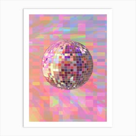 Disco Ball 37 Art Print