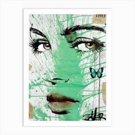 Into Green 1 Art Print