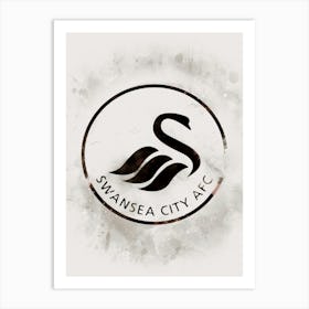 Swansea City 5 Art Print