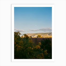 New Mexico Moon on Film Art Print
