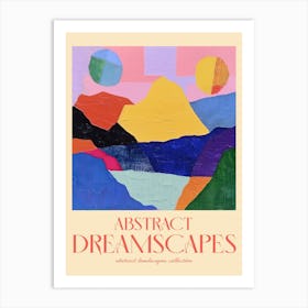 Abstract Dreamscapes Landscape Collection 52 Art Print