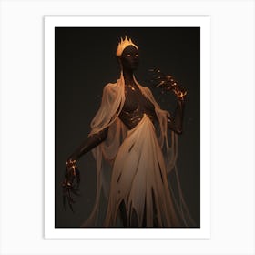 Ethereal Woman Art Print