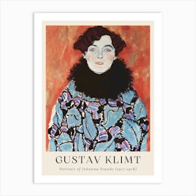 Gustav Klimt Portrait Of Jane Stuart 1 Art Print