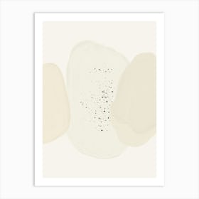 Three White Paints Art Print