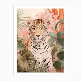 Leopard In The Jungle 6 Art Print